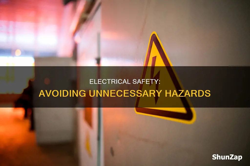 what is not an electrical safety hazard
