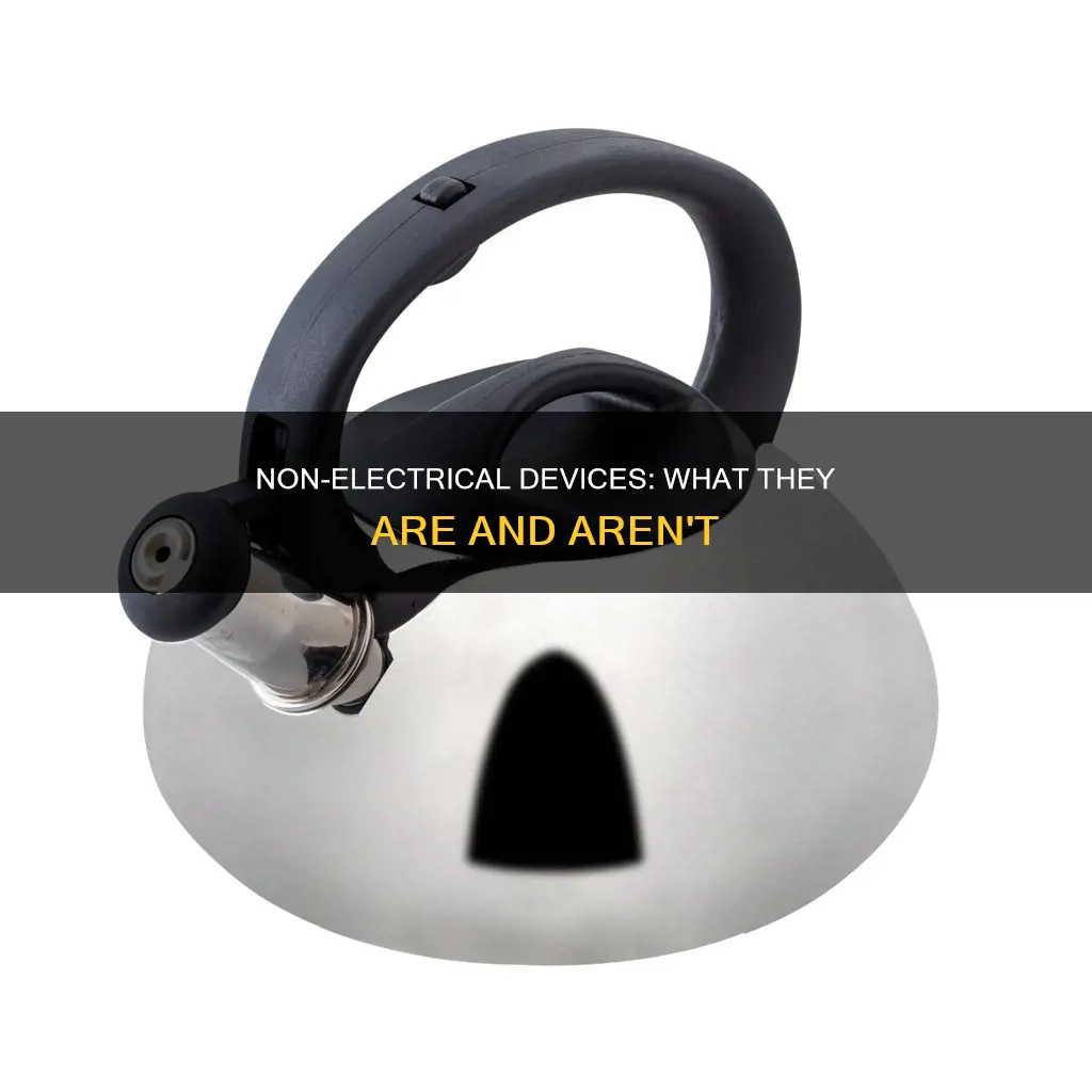 what is not considered an electrical device