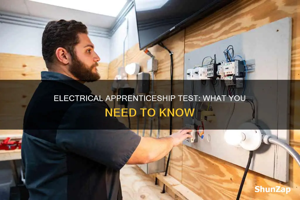 what is on the electrical apprenticeship test