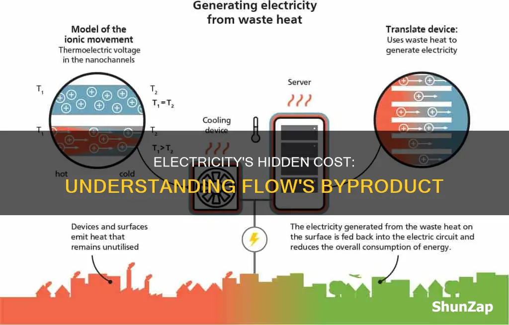 what is one byproduct of electricity flow