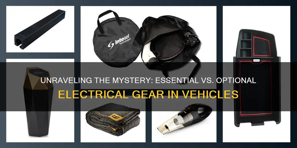 what is optional electrical equipment on a vehicle