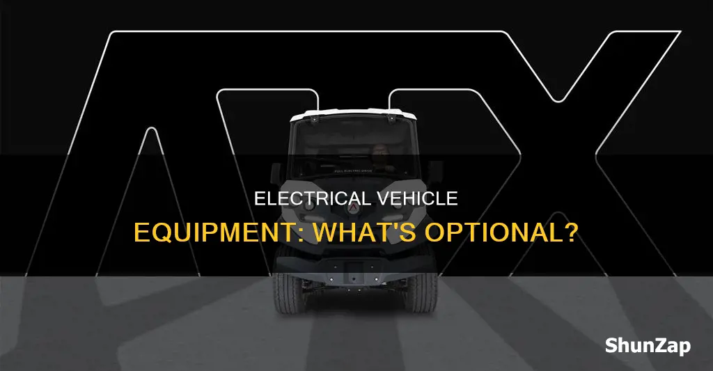 what is optional electrical equipment on a vehicle