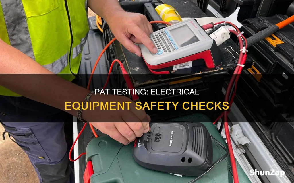 what is pat testing of electrical equipment
