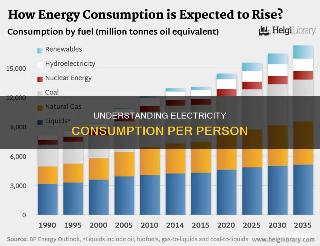 what is per capita consumption of electricity