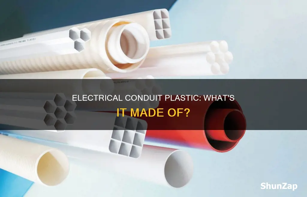 what is plastic electrical conduit made of