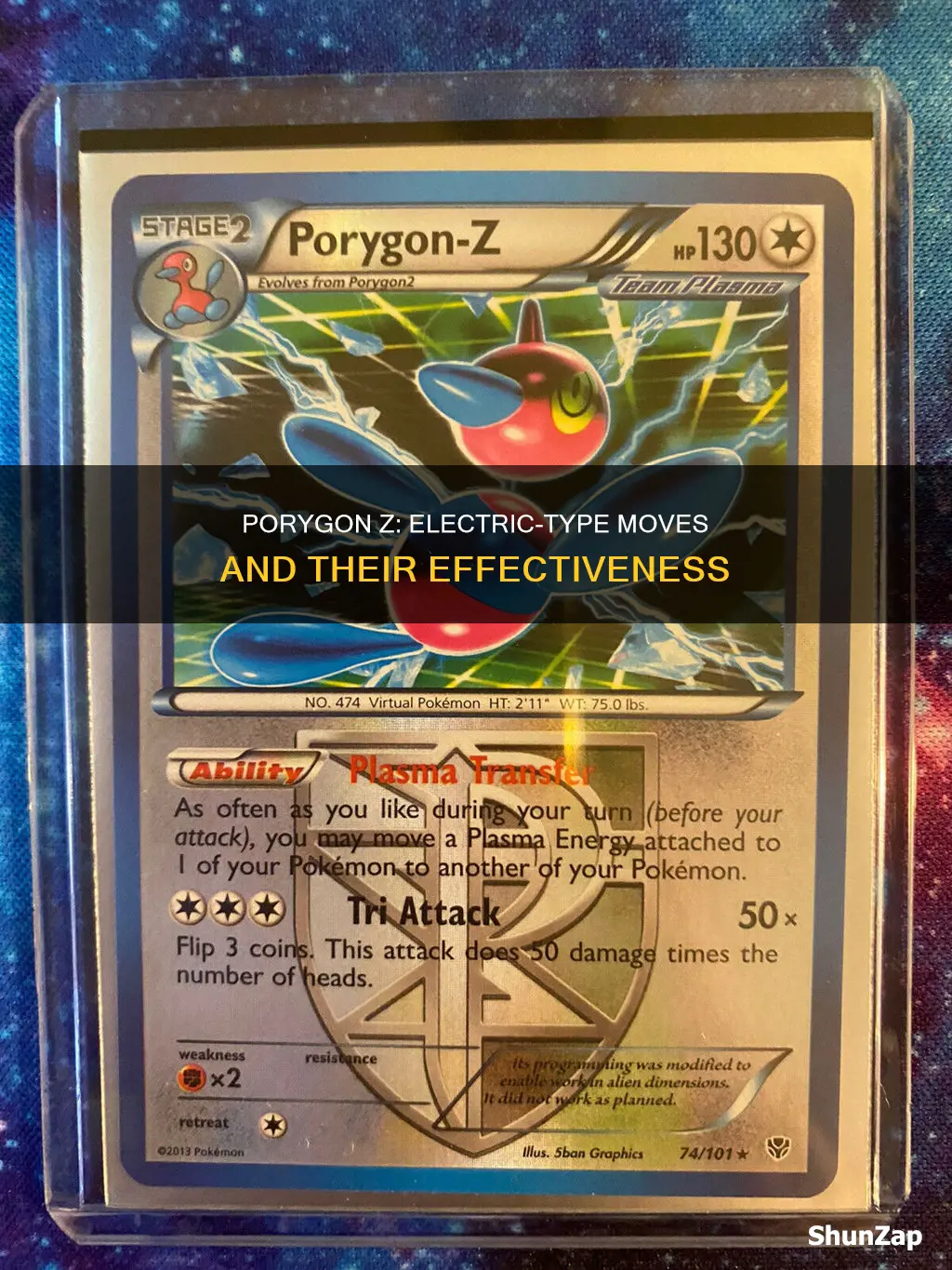 what is porygon z weak to electric