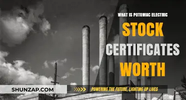 Potomac Electric Stock Certificates: What's Their Value?