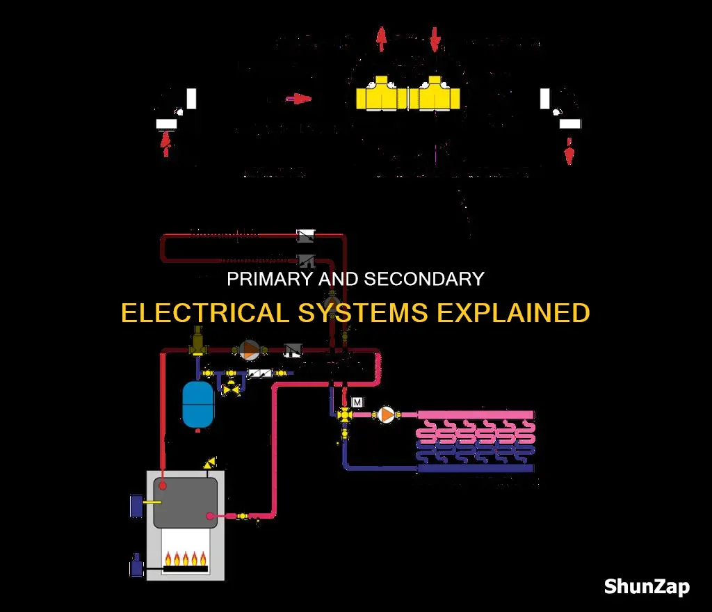 what is primary and secondary in electrical