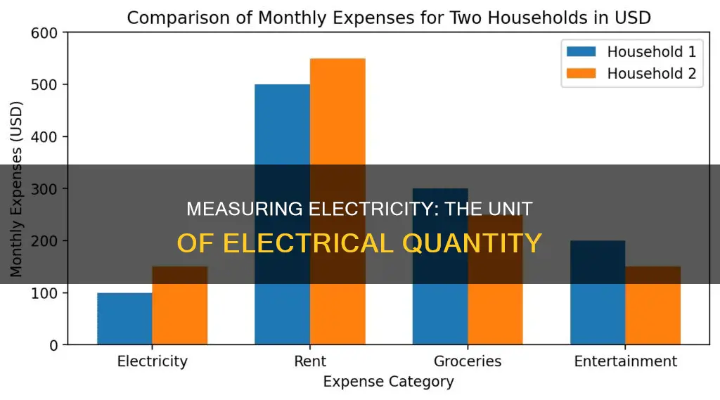 what is quantity of electricity measured in