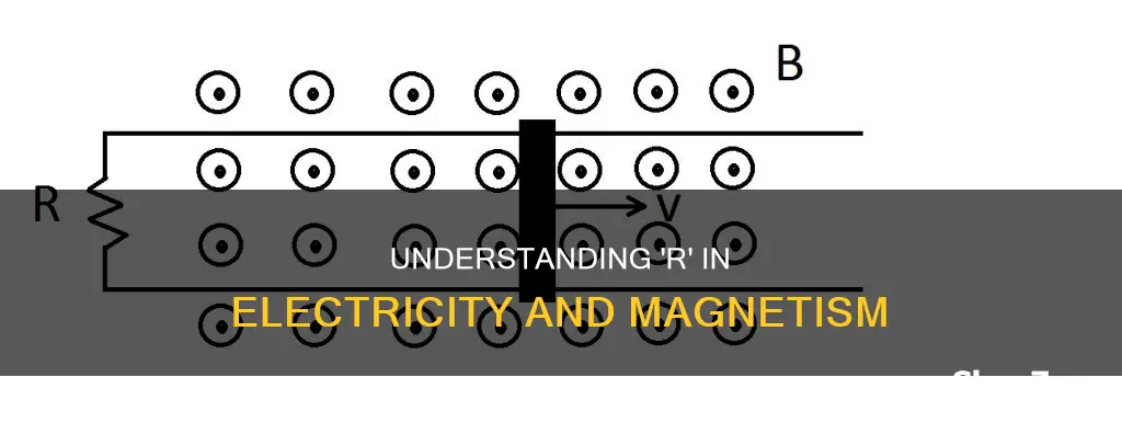 what is r in electricity and magnetism