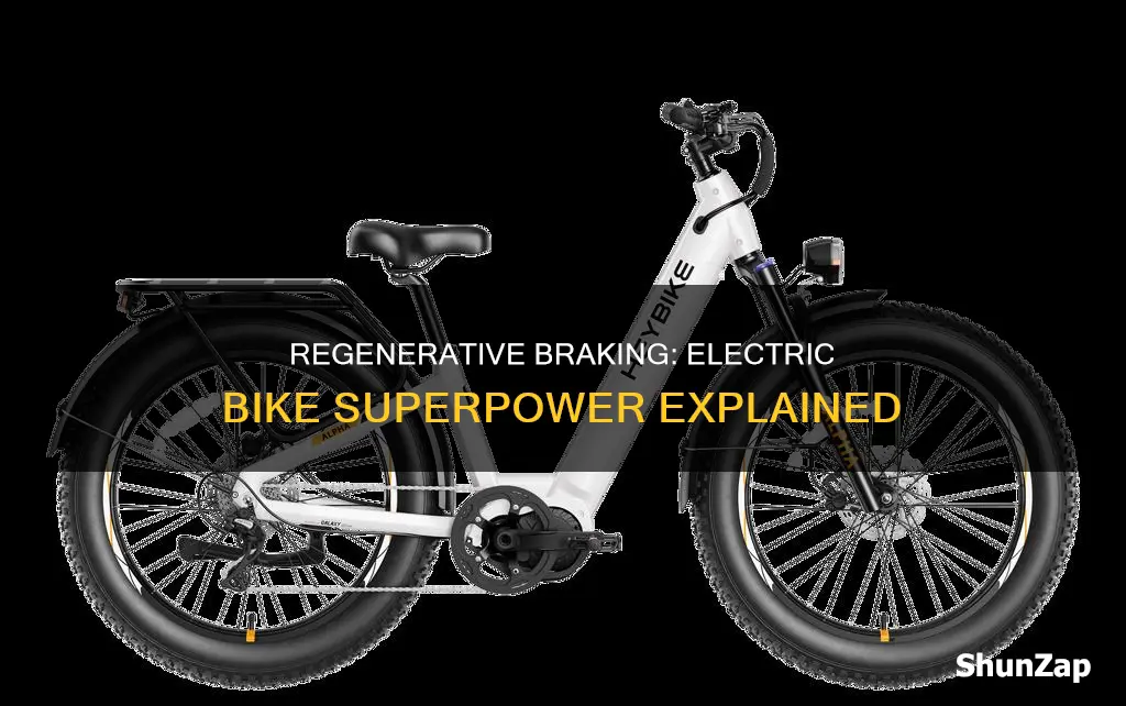 what is regen braking electric bike