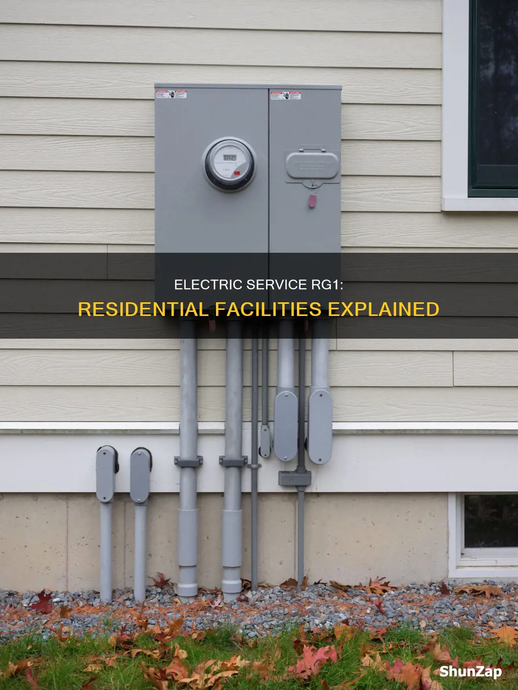 what is residential electric service rg1 facilities
