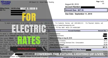 Understanding Rider 8: Electric Rates Explained