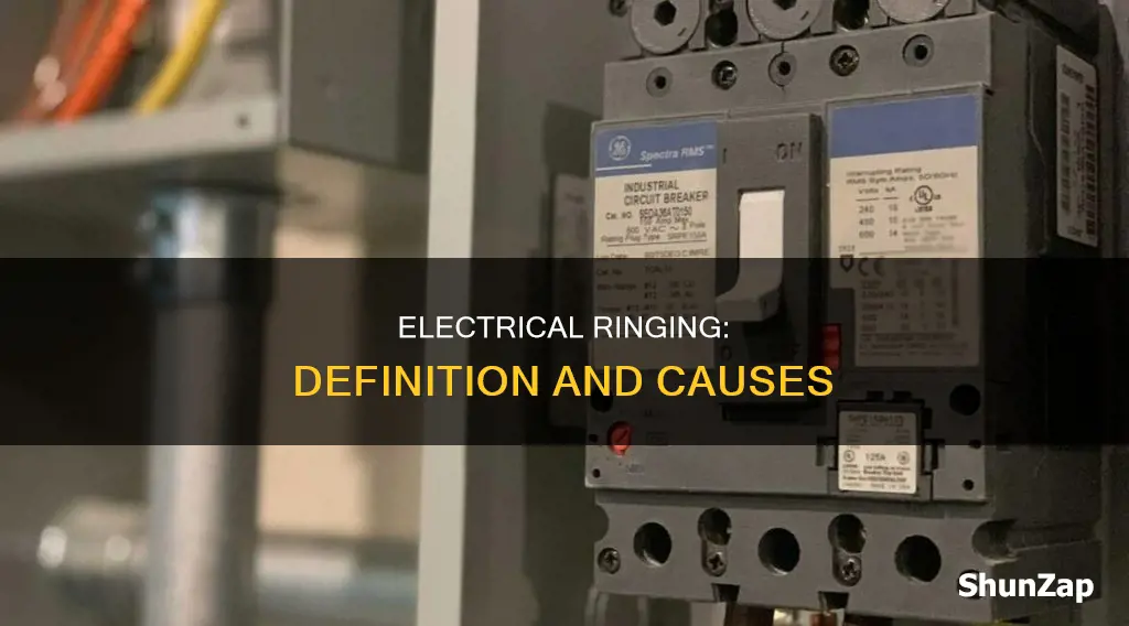 what is ringing out in electrical definition