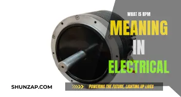 Understanding RPM: Electrical Systems and Rotational Speed