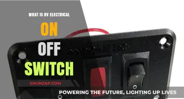 RV Electrical On/Off Switch: How Does It Work?