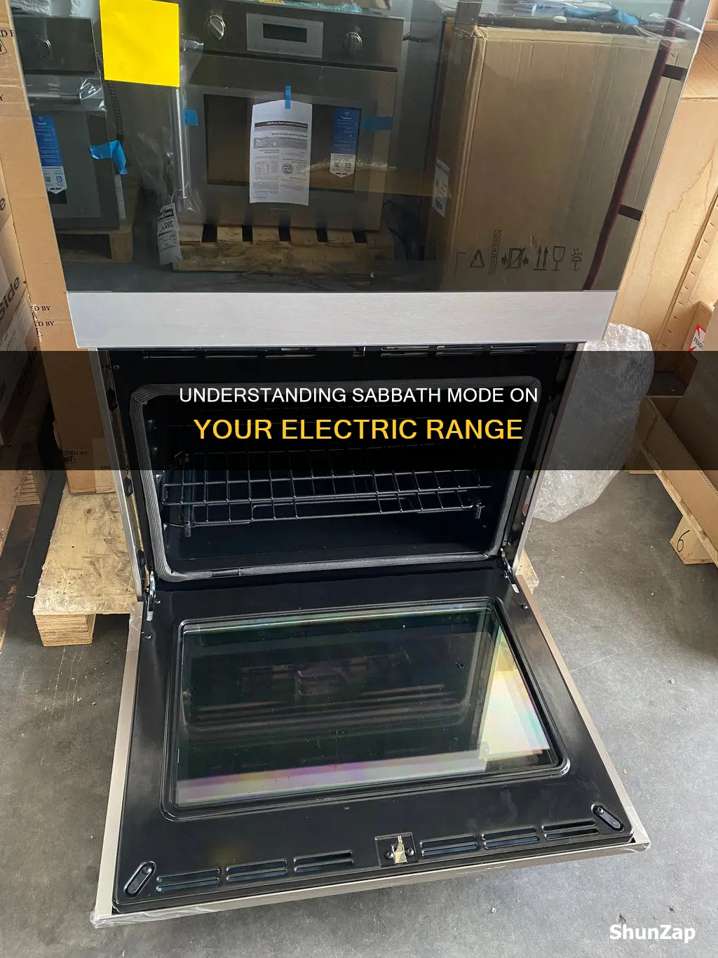 what is sabbath mode on electric range