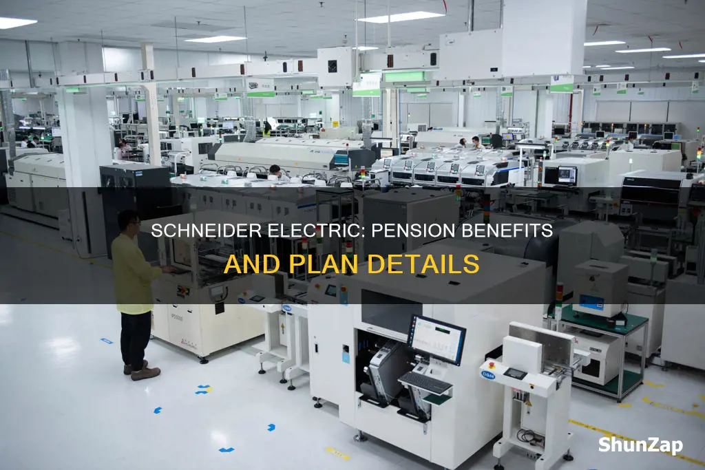 what is schneider electric pension benefit information