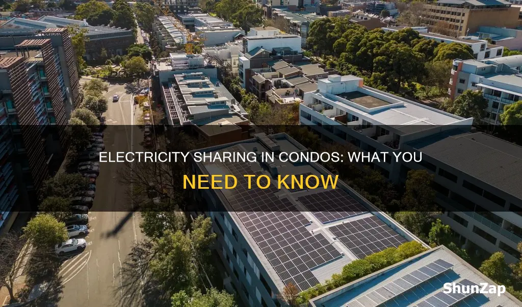 what is shared electric in a condominium