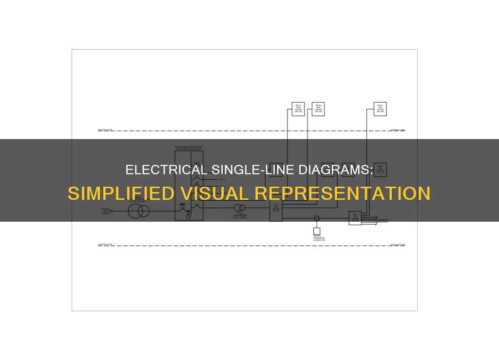 what is single line diagram in electrical