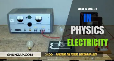 Small r in Electricity: Understanding the Radius