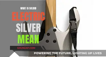 The Intriguing Science Behind Solid Electric Silver