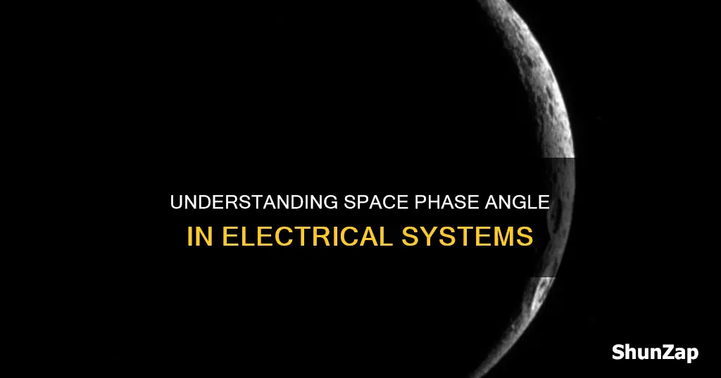 what is space phase angle in electrical