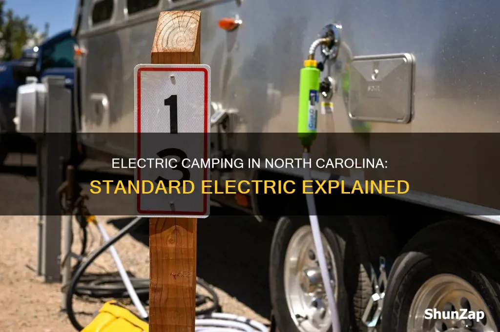 what is standard electric in nc camgrounds