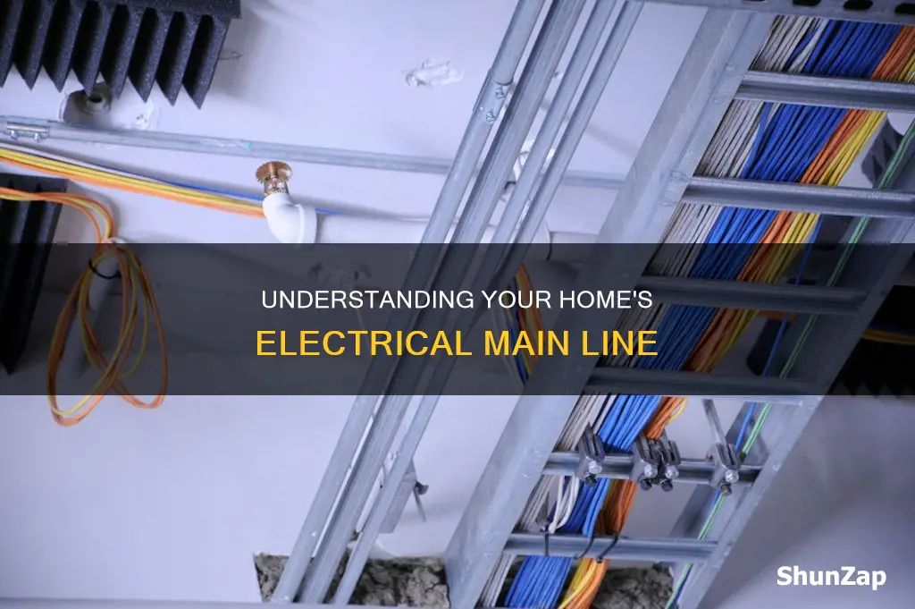 what is standard home main electrical line