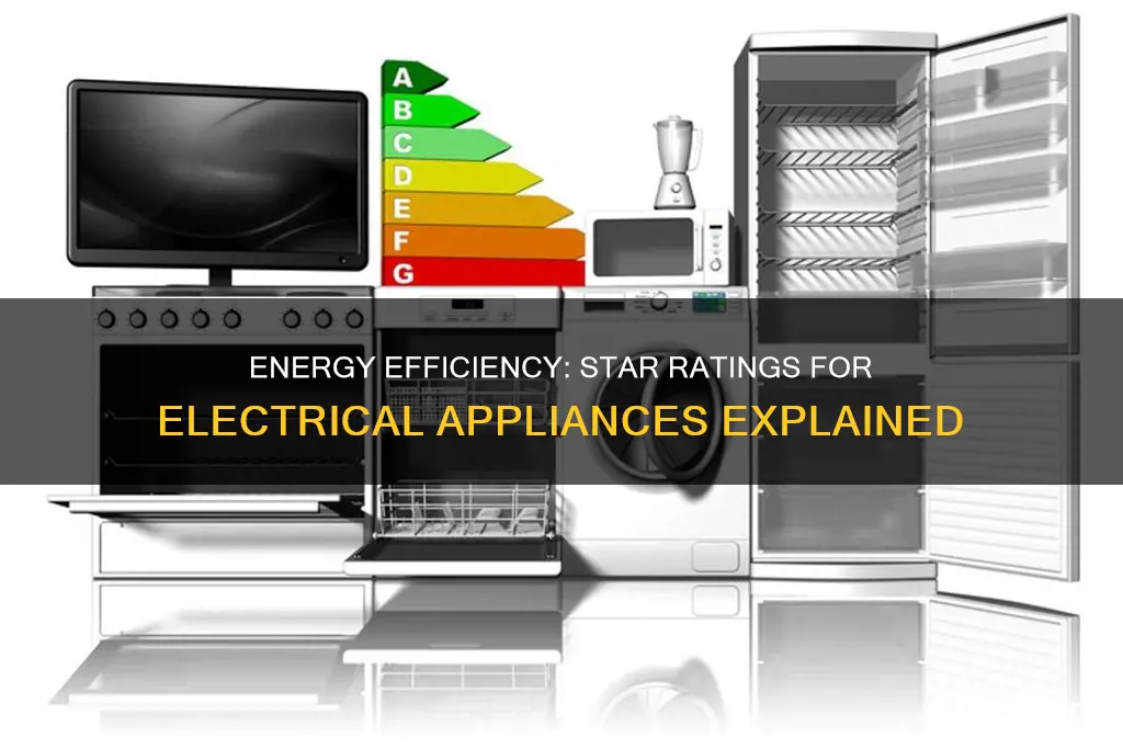 what is star rating in electrical appliances