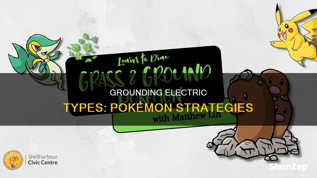 what is strong against electric type pokémon