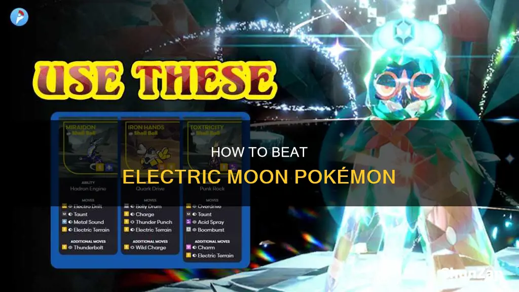 what is super effective against electric moon