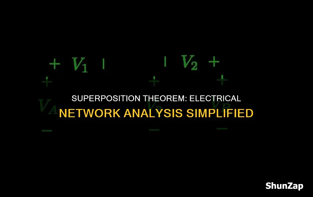what is superposition theorem in electrical network