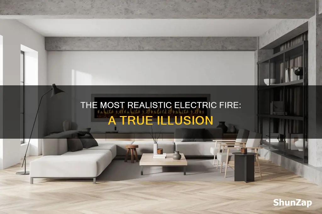 what is teh most realistic electric fire