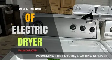 How Hot Does an Electric Dryer Get?