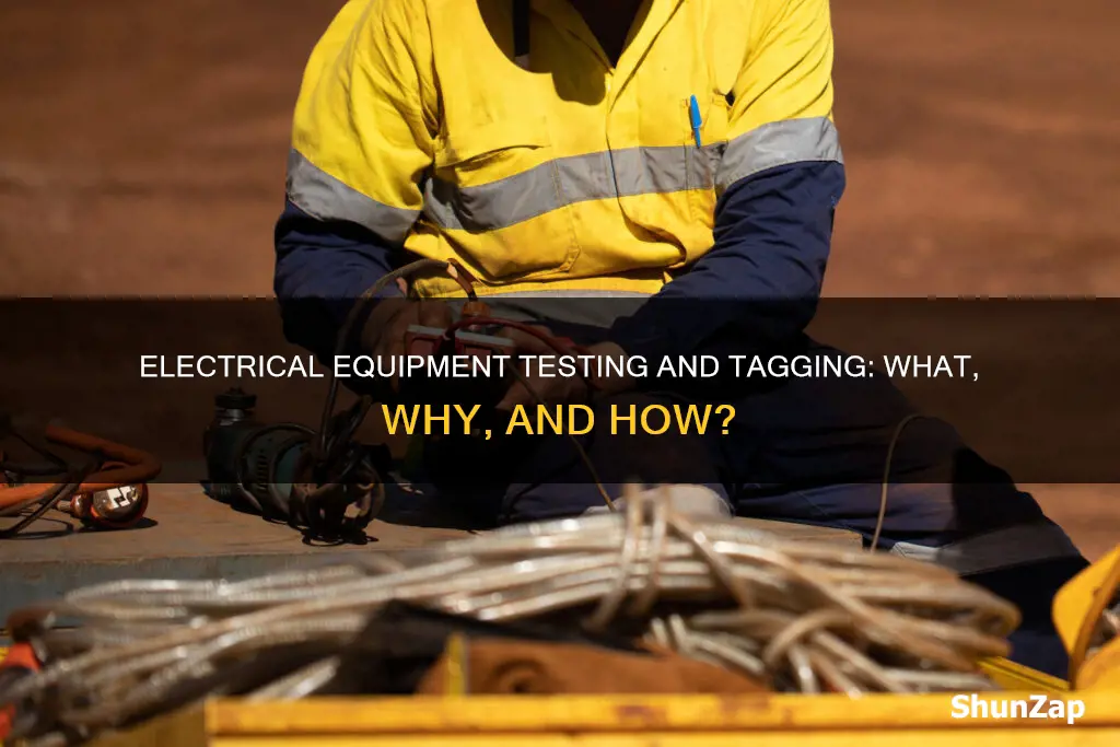 what is testing and tagging electrical equipment