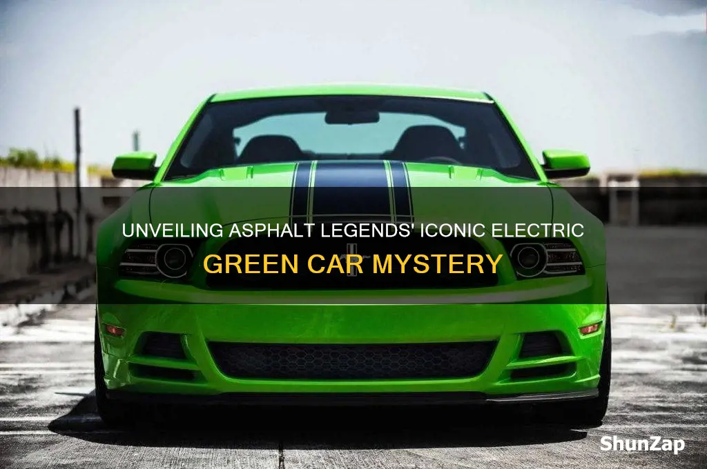 what is that electric grrrn car from asphalt legends