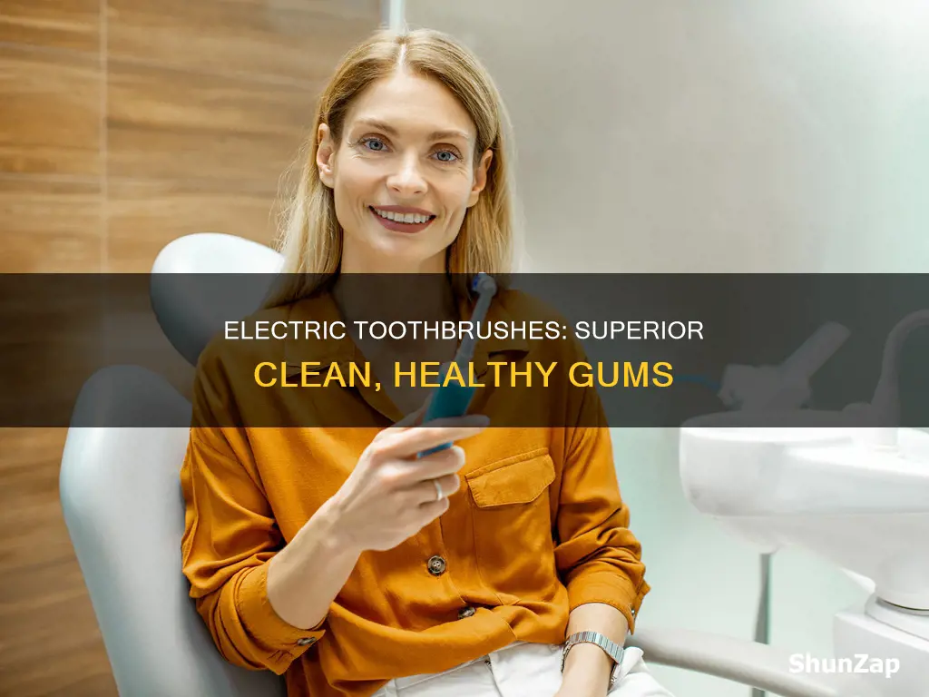 what is the advantage of electric toothbrush