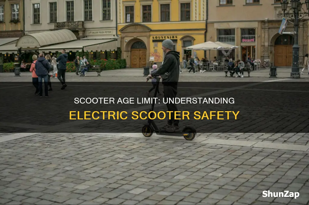 what is the age for electric scooters