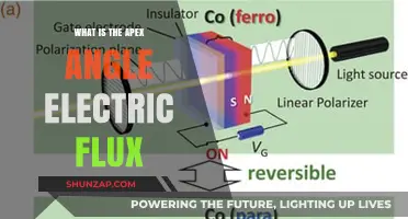 Understanding Electric Flux: Apex Angle Explained