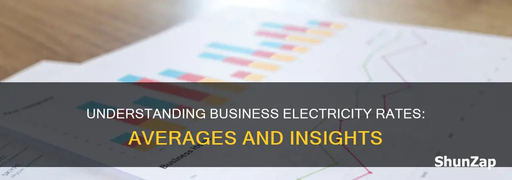 what is the average business electricity rates