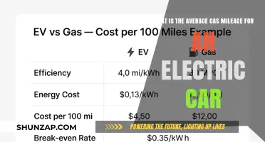 Electric Car Efficiency: Understanding the Average Gas Mileage Equivalent