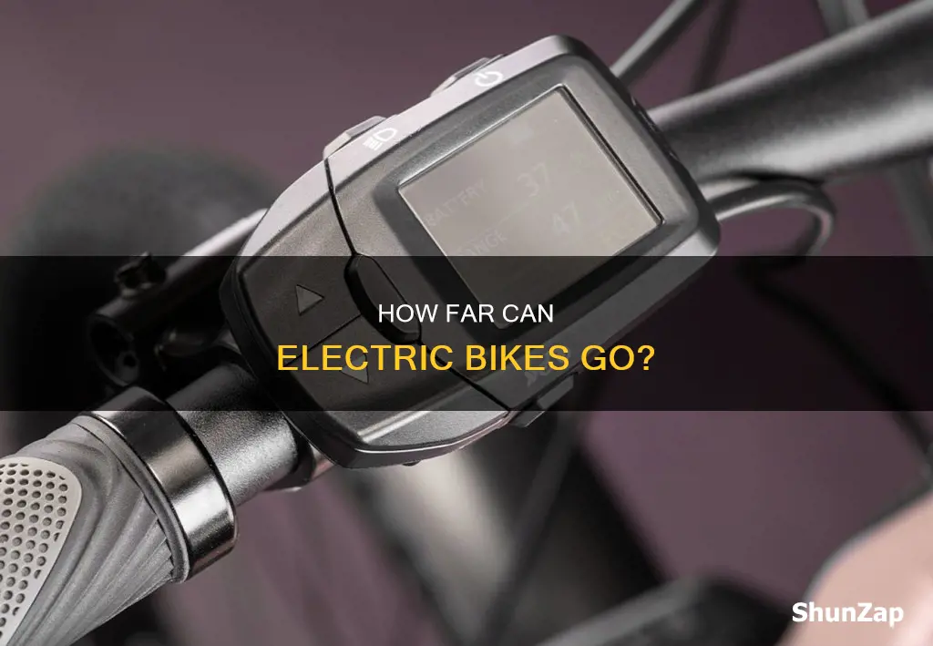 what is the average range of an electric bike