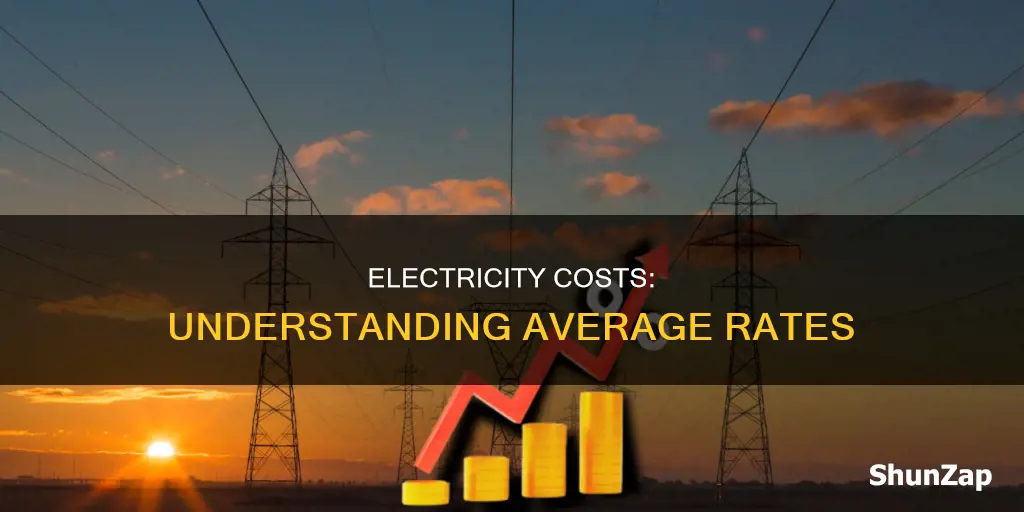 what is the average rate for electricity