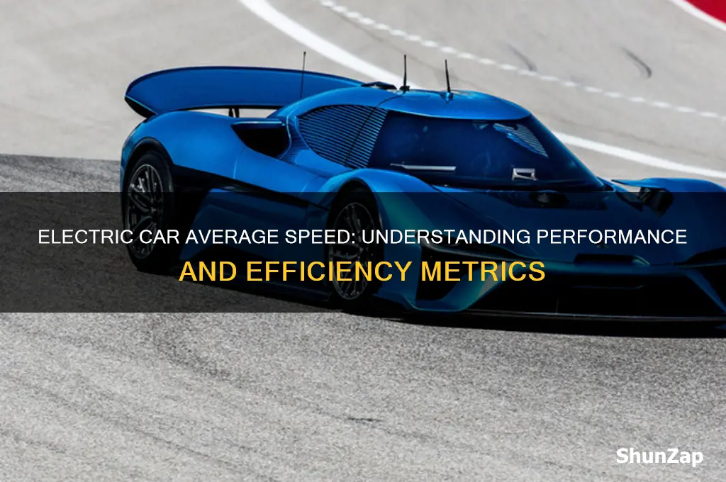 what is the average speed of an electric car