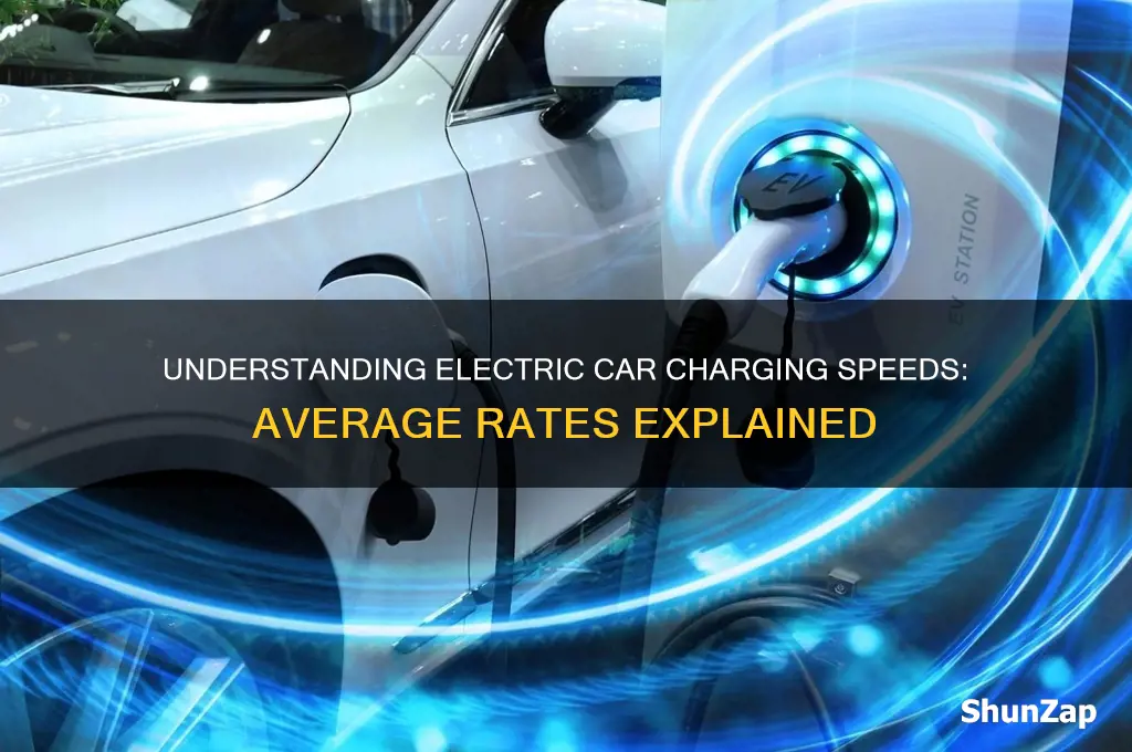what is the average speed to charge a electric car