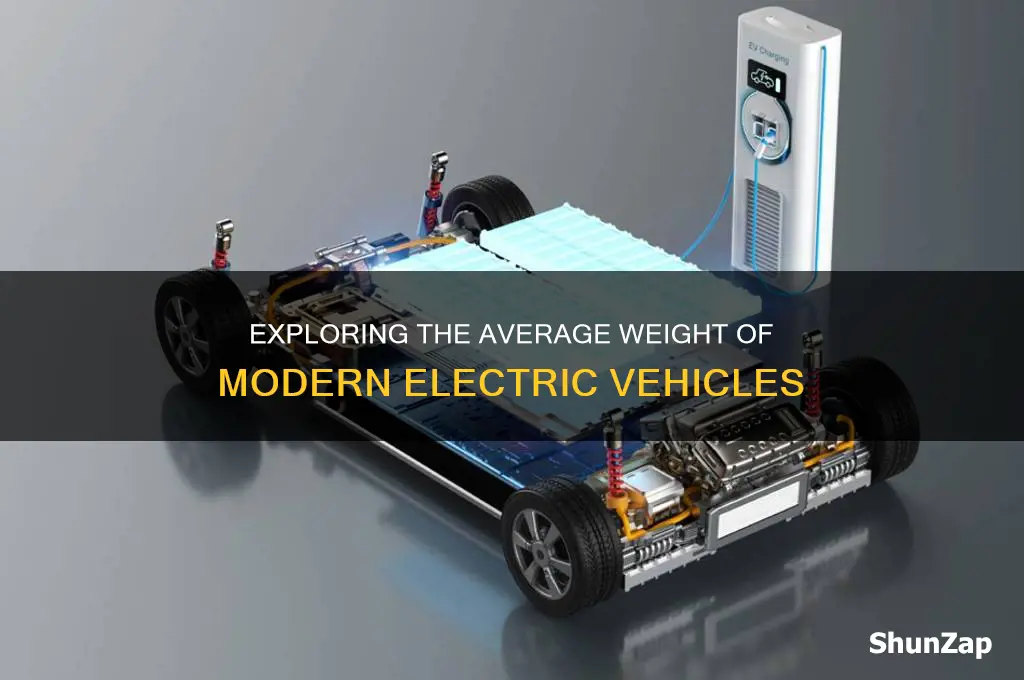 what is the average weight of an electric car