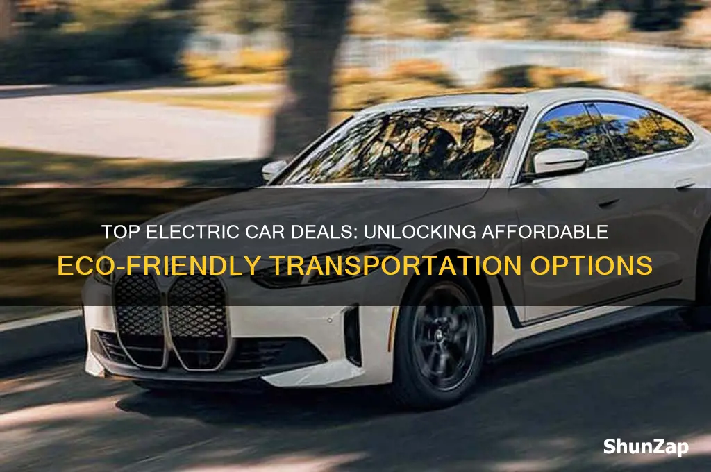 what is the best deal on electric cars