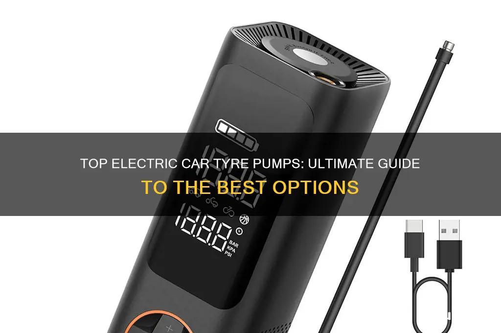 what is the best electric car tyre pump