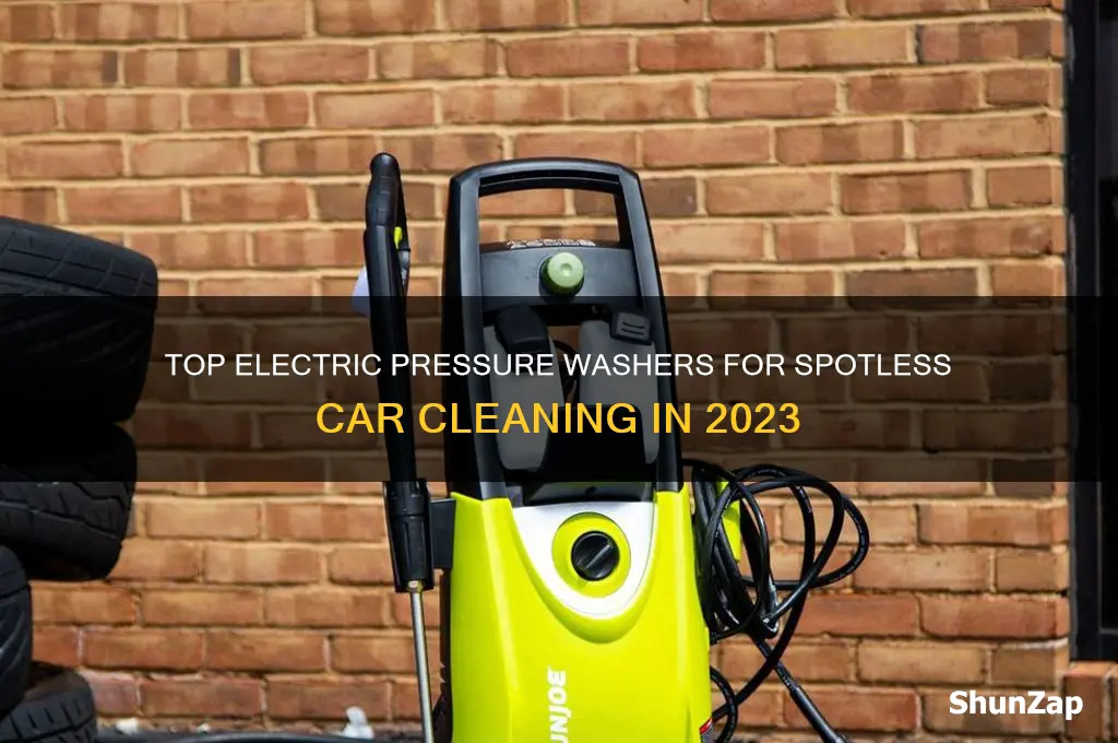 what is the best electric pressure washer for cars